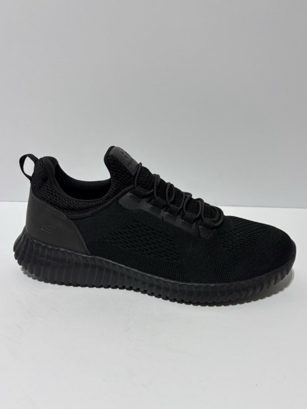 Skechers Men’s Work Relaxed Fit - Cessnock Black Slip-On Shoes, Size 10.5 M
